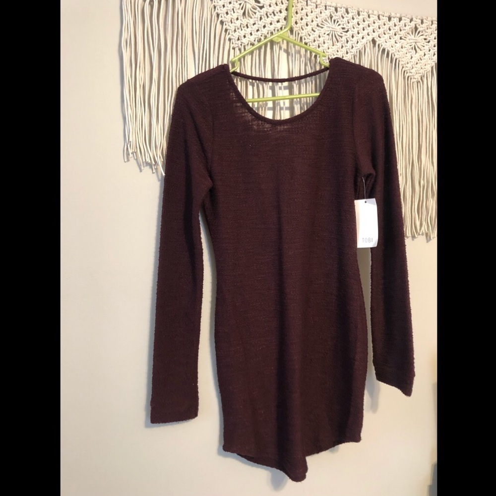 Fitted Tobi Sweater Dress